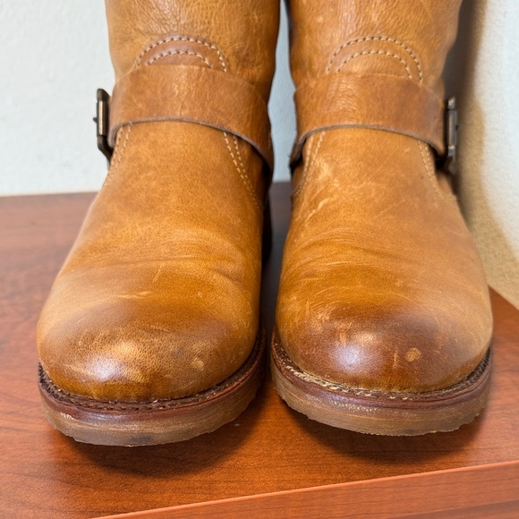 Frye Women's Tan Brown Tall Veronica Slouch Boots, Size 9.5 - Picture 7 of 14